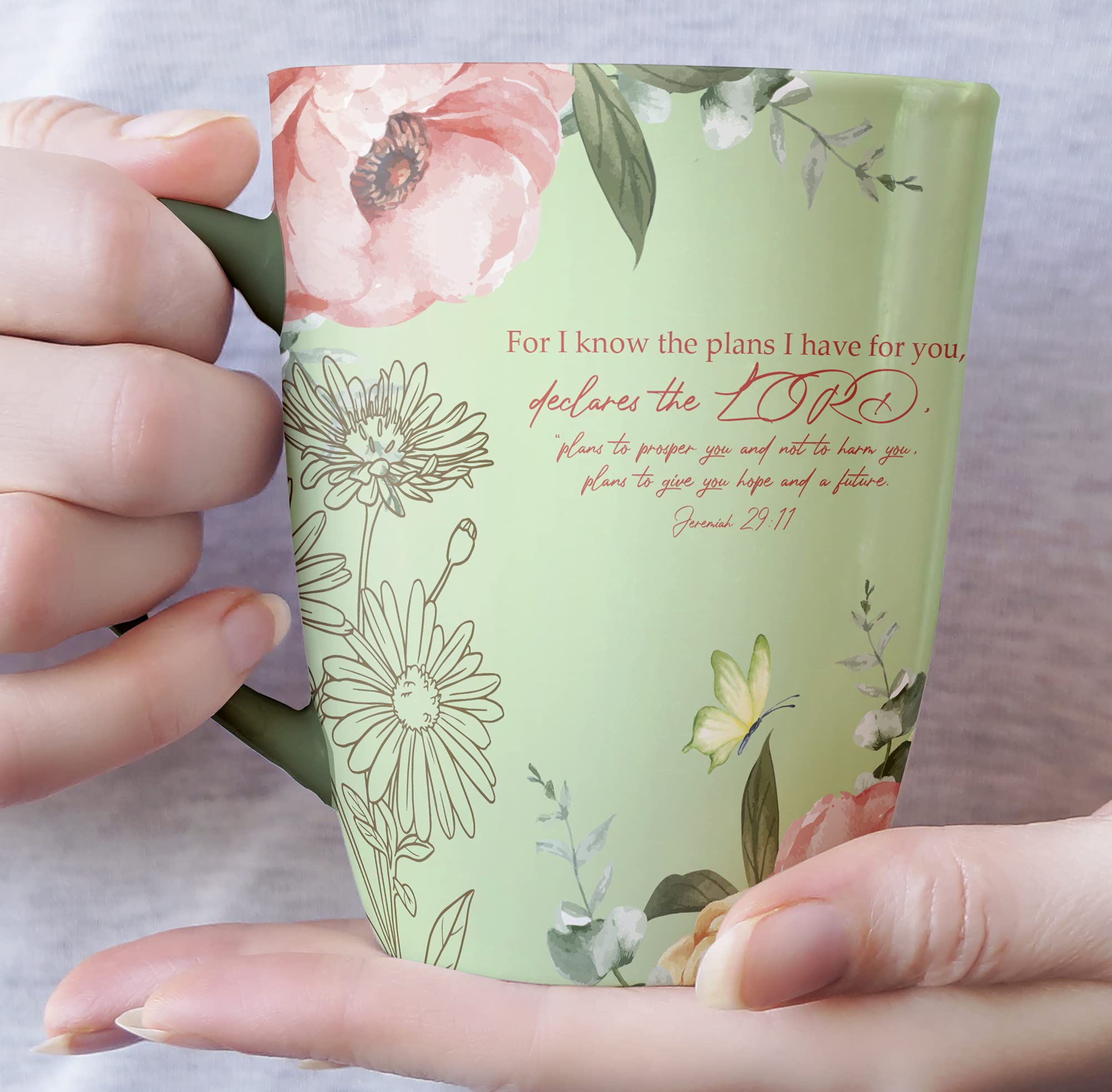 BTaT Christian coffee cups holiday gift idea with verse mugs