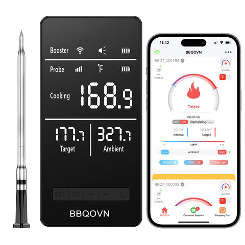 Btclink WiFi Sub-1G thermometer with unlimited-range remote monitoring