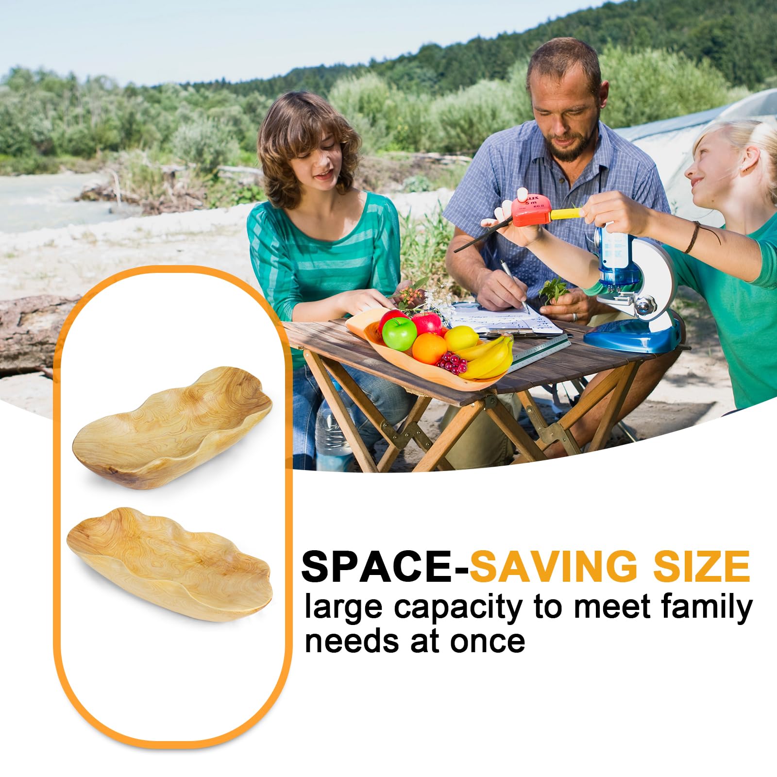 BTEOBFY large counter display fits baguettes crosswise for easy prep