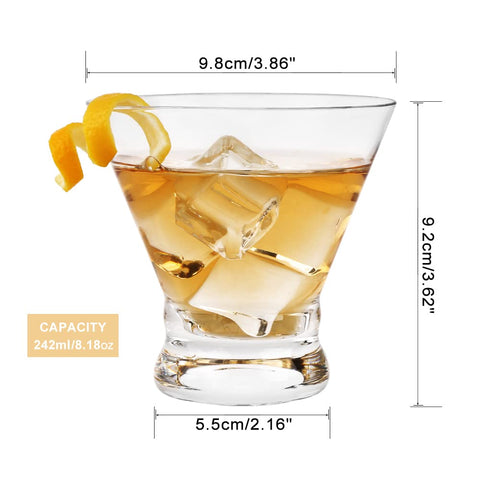 BTGLLAS clear, lead-free glass for crisp drink presentation