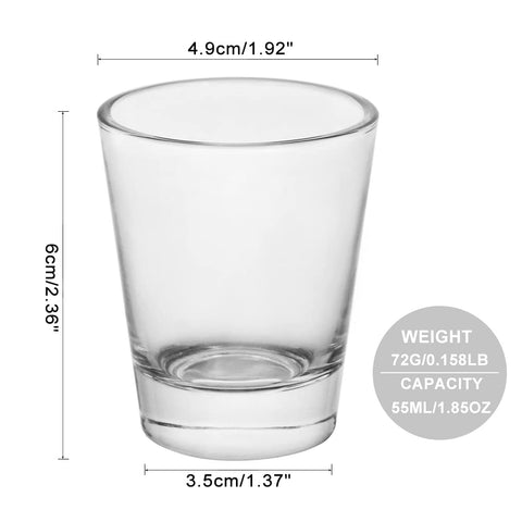 BTGLLAS elegant round shot glasses enhance bar presentation