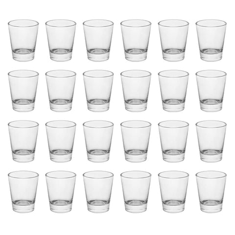 BTGLLAS heavy-base shot glass set with stable base for confident pours