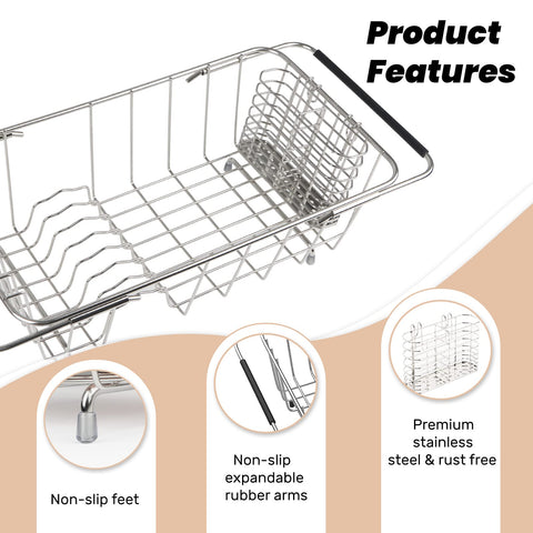 BTLATHA rubber-coated feet protect countertops from scratches.
