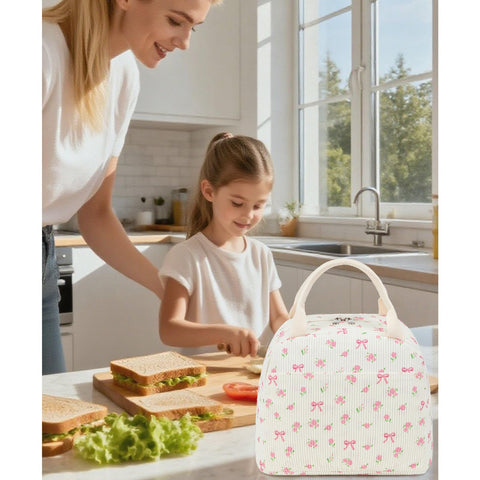 BTOOP lunch box open main compartment shows spacious insulation for meals