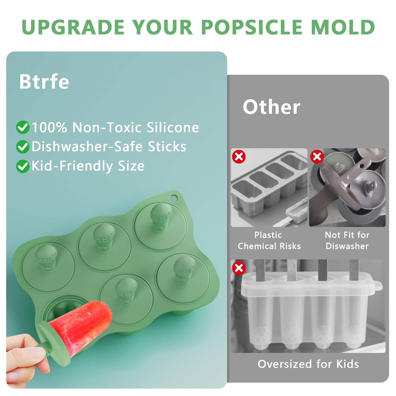 btrfe six-flavor capacity supports variety during playdates