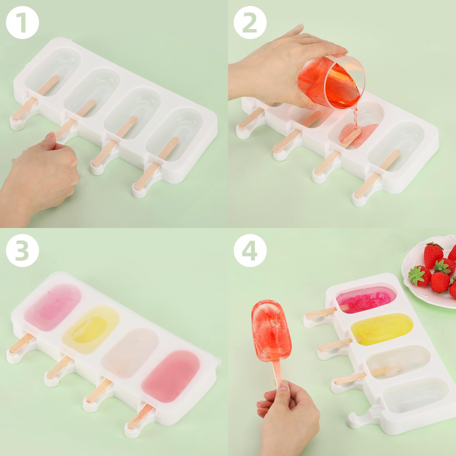 BTYMS molds demonstrated for cakesicles and cake pops in home kitchen.