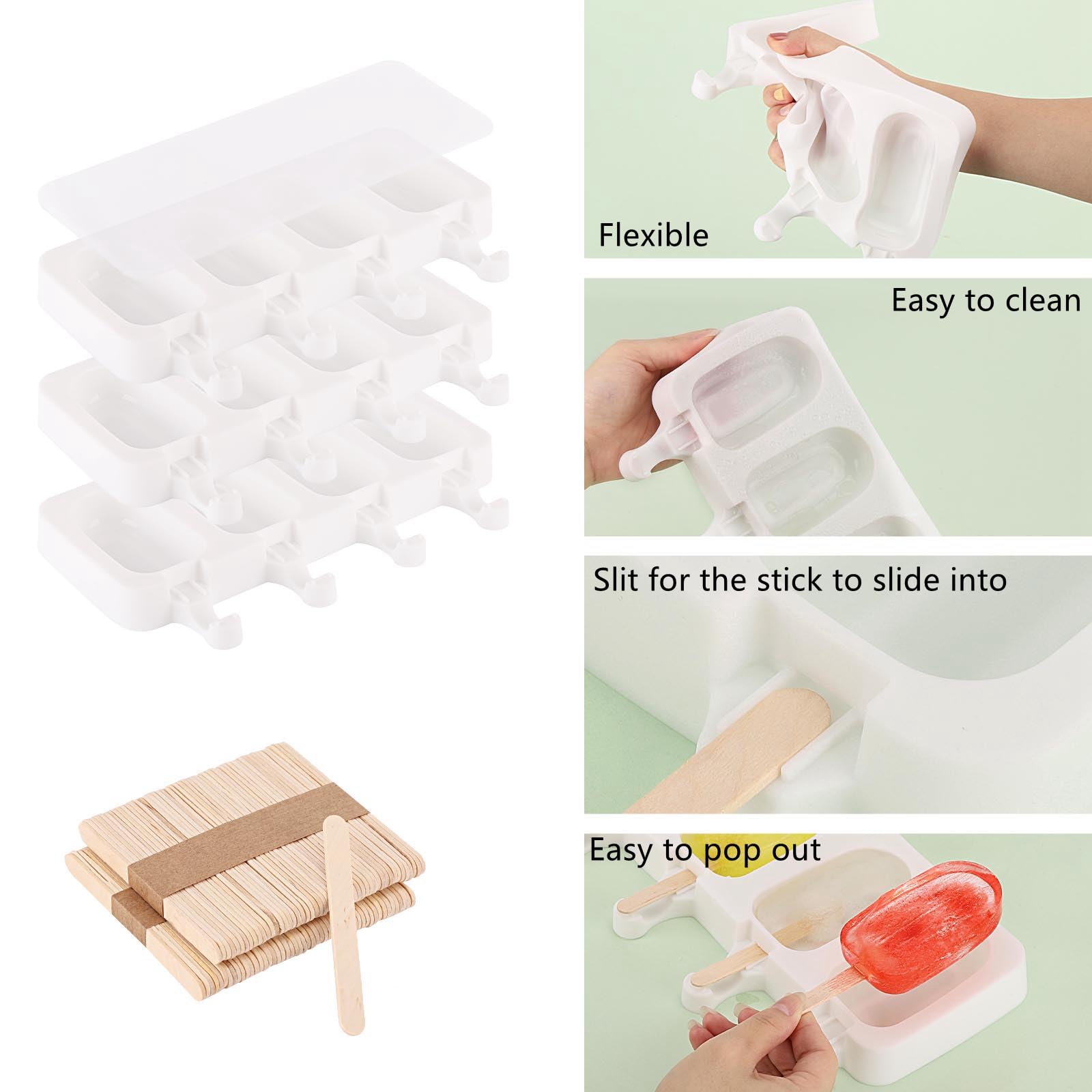 BTYMS silicone molds are safe from freezer to oven temperatures.