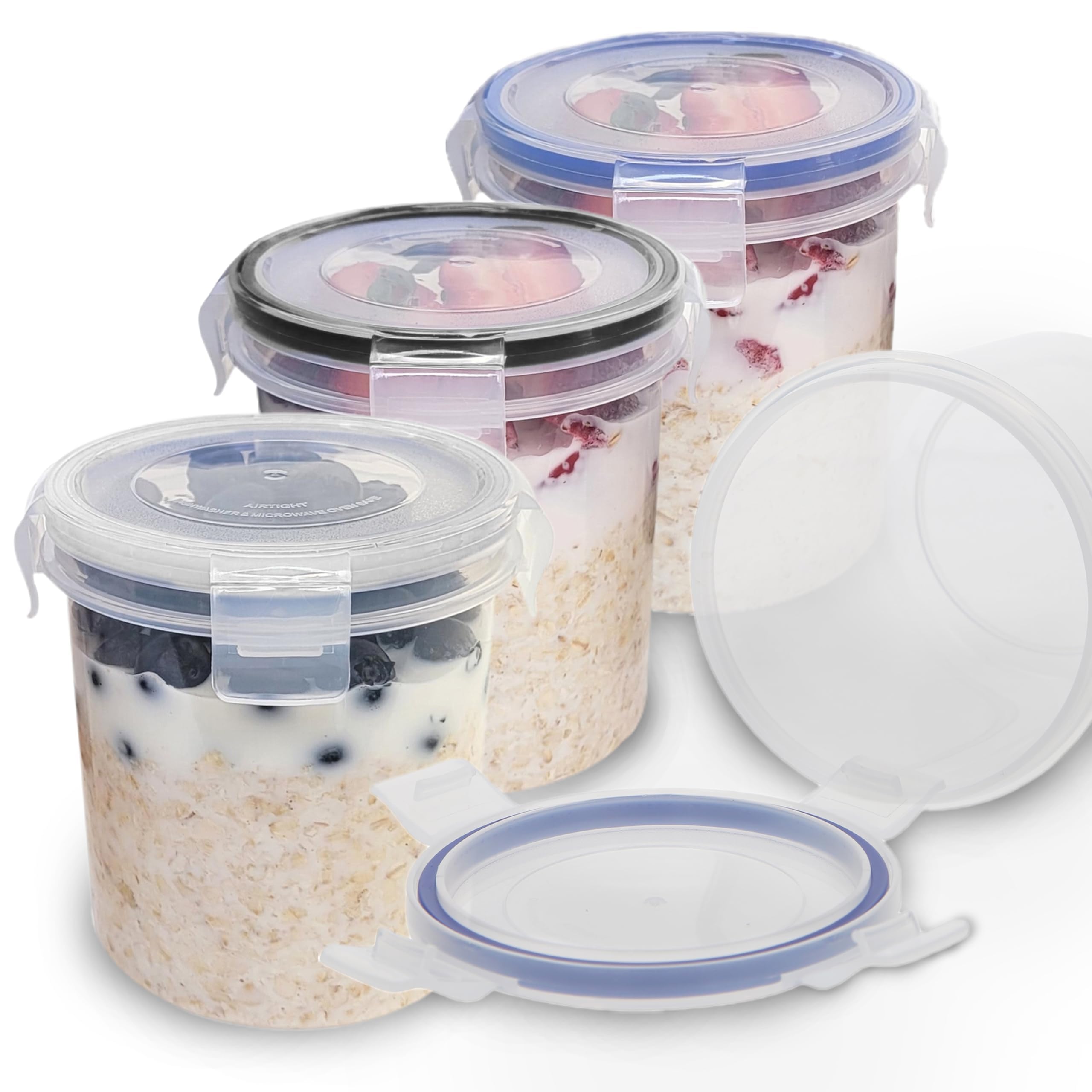 BubbleWally BPA-free plastic jars resistant to cracking in transit.