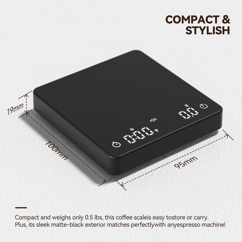 Bucanim multi-purpose scale for baking and cooking with precision