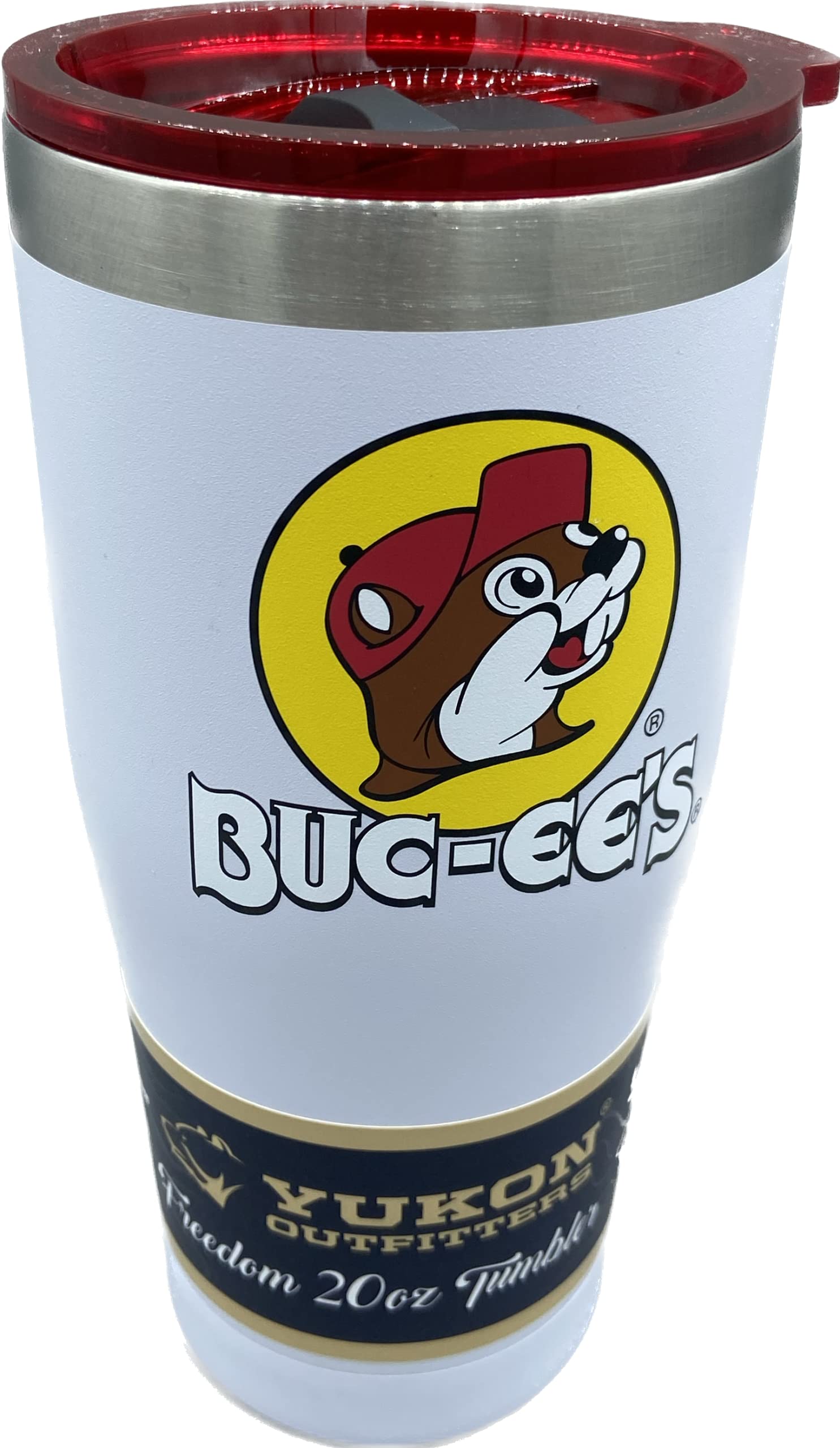 Buc-ee's color logo close-up showing vibrant Bucky detail.