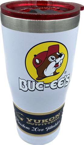 Buc-ee's color logo close-up showing vibrant Bucky detail.