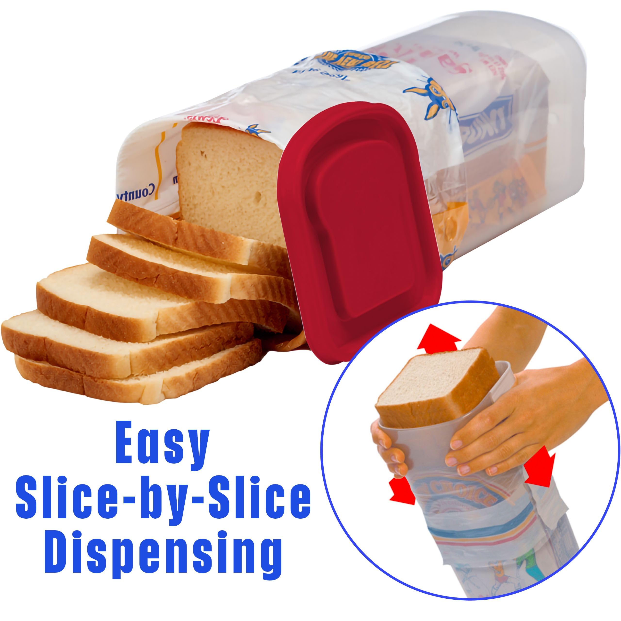 Buddeez Bread Buddy BPA-free plastic ensures safe bread storage
