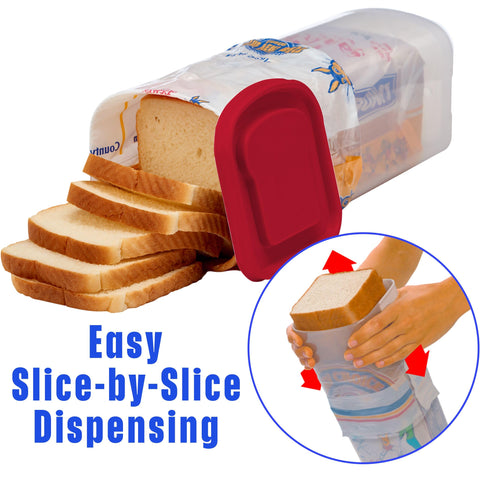 Buddeez Bread Buddy BPA-free plastic ensures safe bread storage