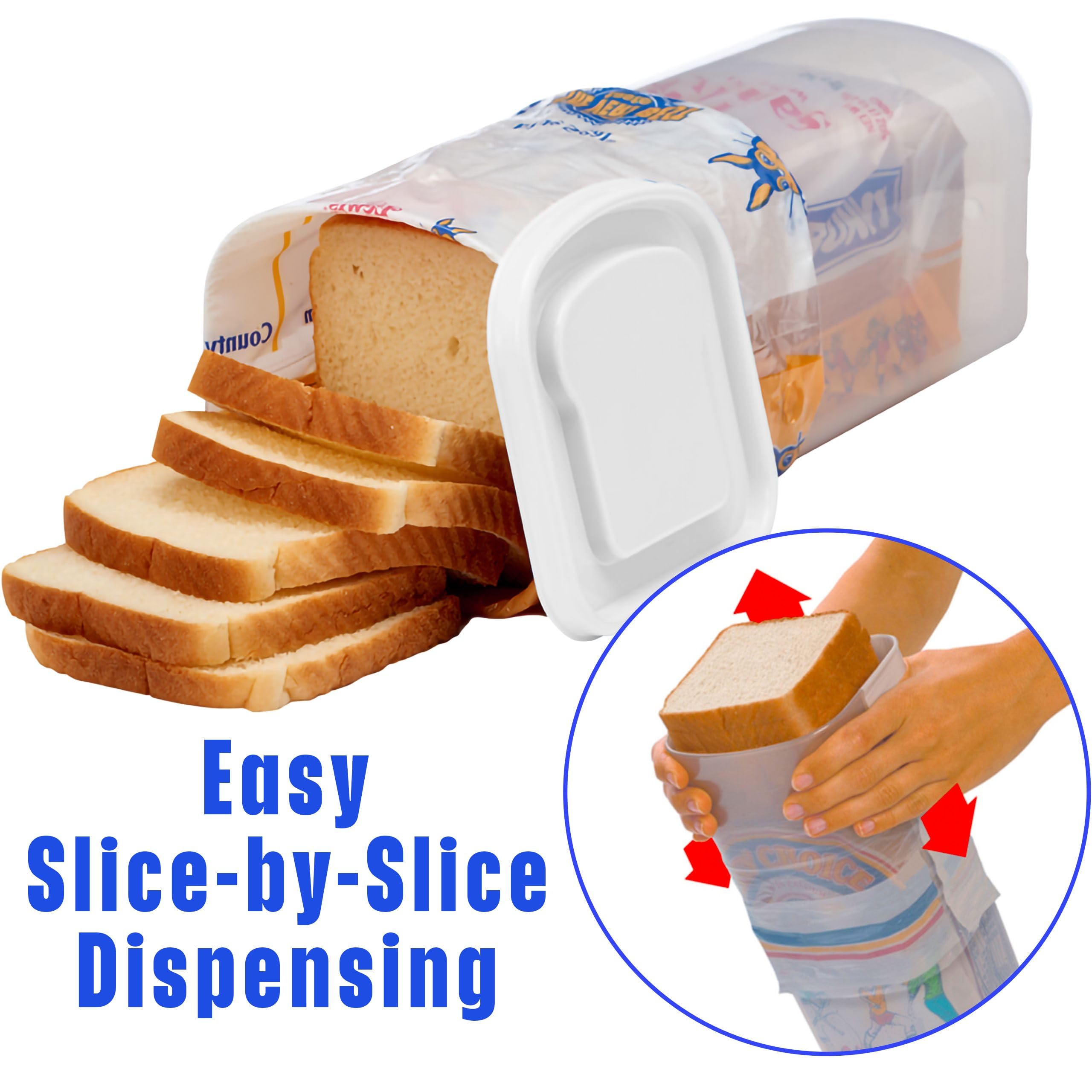 Buddeez Bread Buddy crush-protection with BPA-free plastic on display