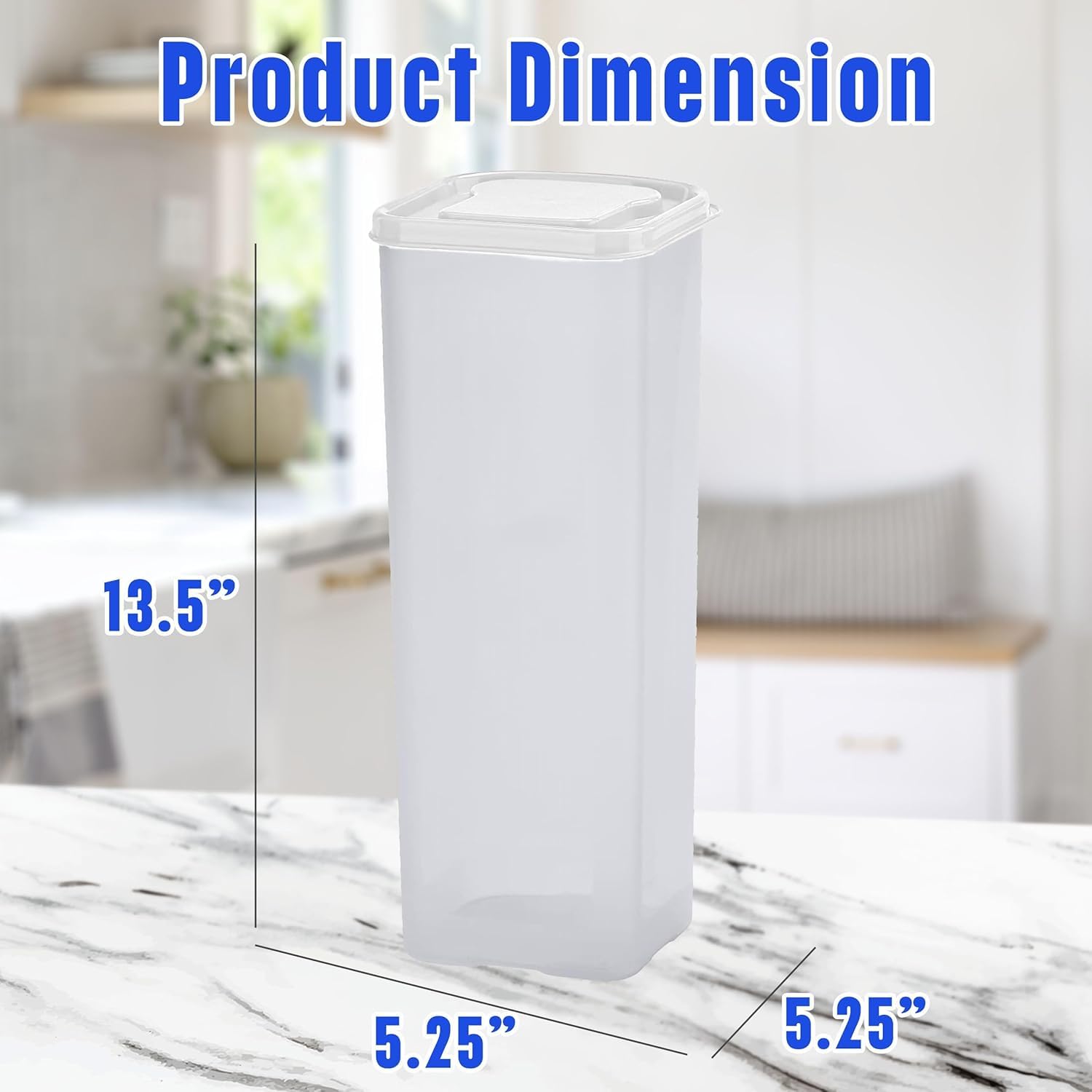 Buddeez Bread Buddy helps organize pantries with clear, stackable storage.