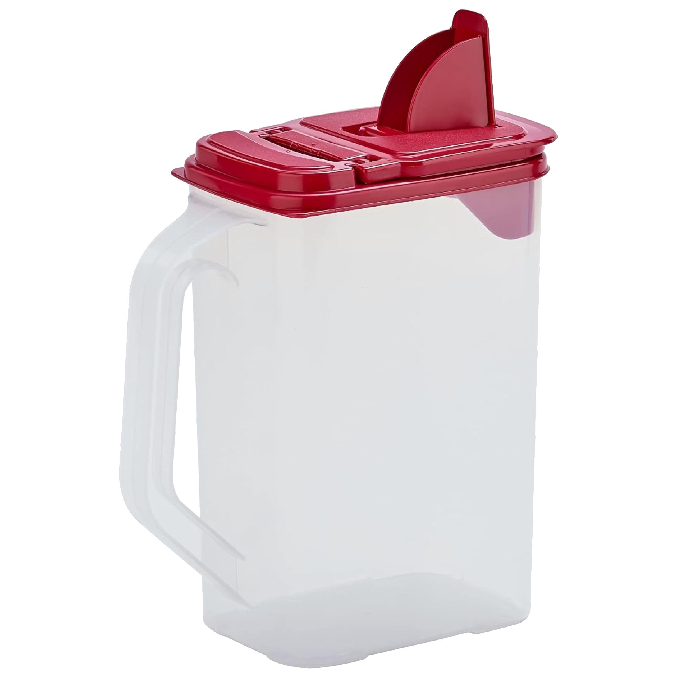 Buddeez flour and sugar container with lid keeps dry goods fresh and dust-free
