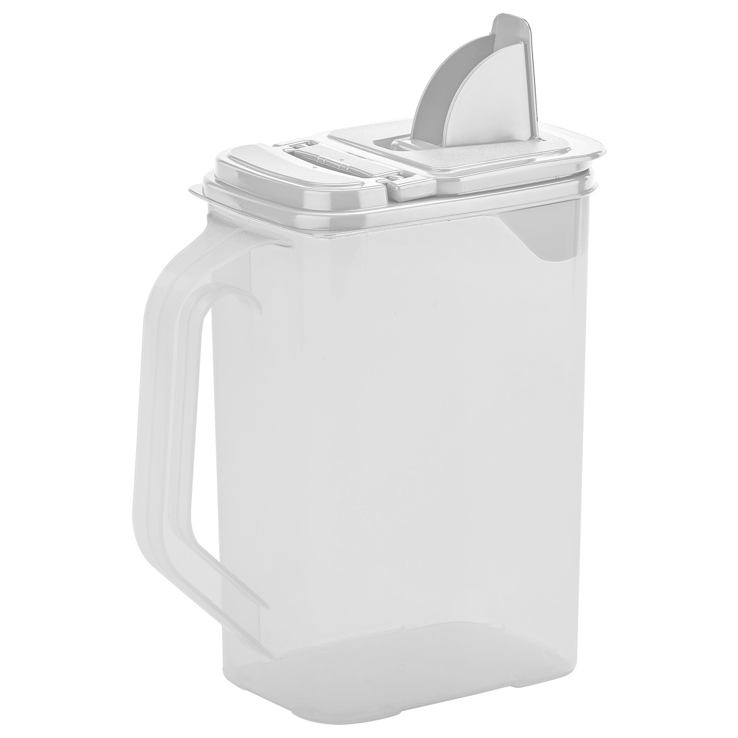 Buddeez compact storage bin fits tight shelves for better organization.