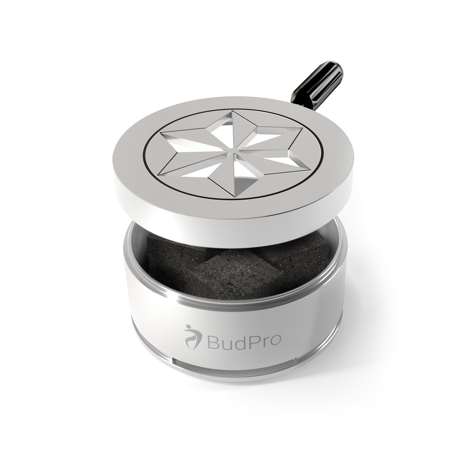 BudPro ProH3 extended coal-life with heat control for longer sessions.