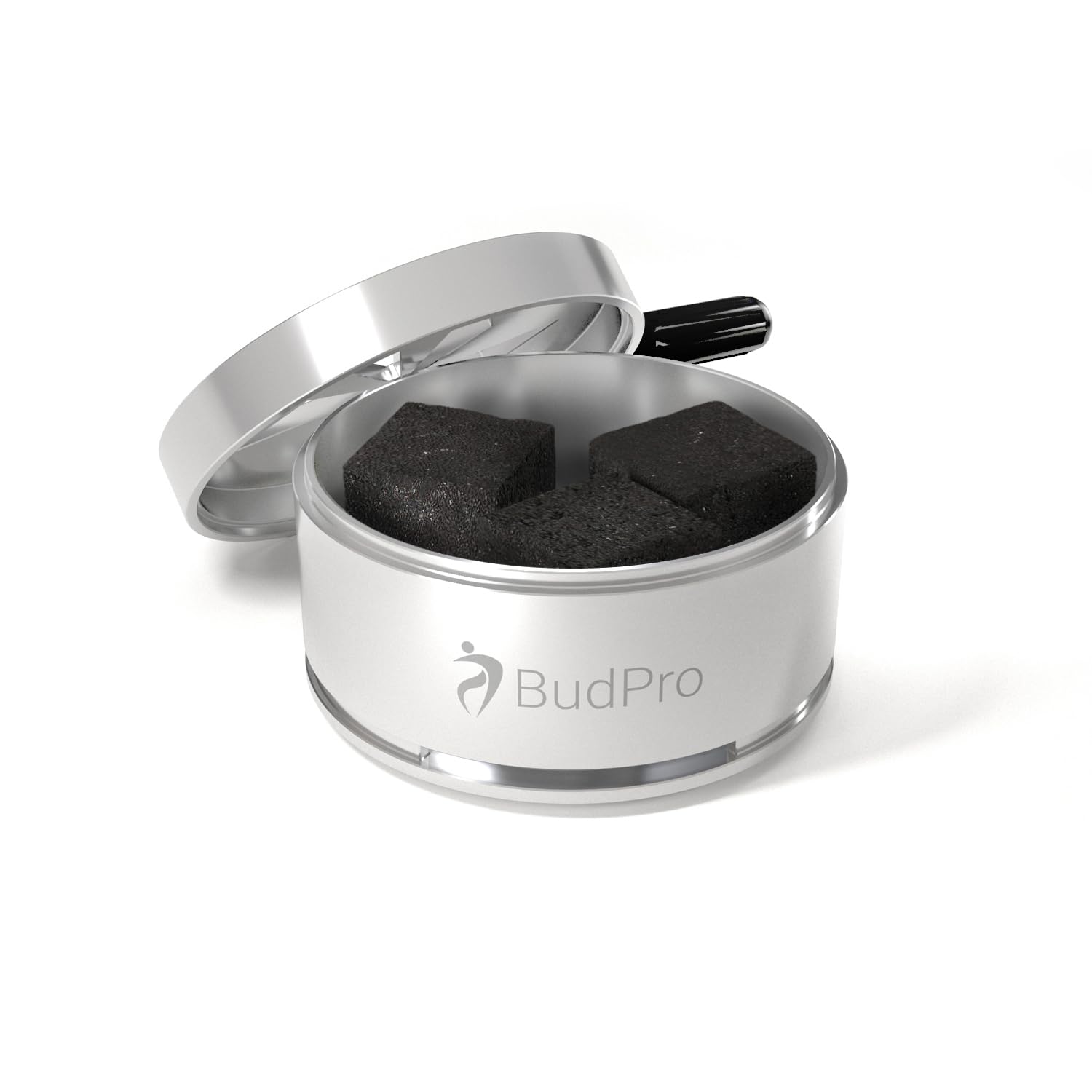 BudPro ProH3 flavor-preserving design reduces ash exposure for cleaner tasting shisha.