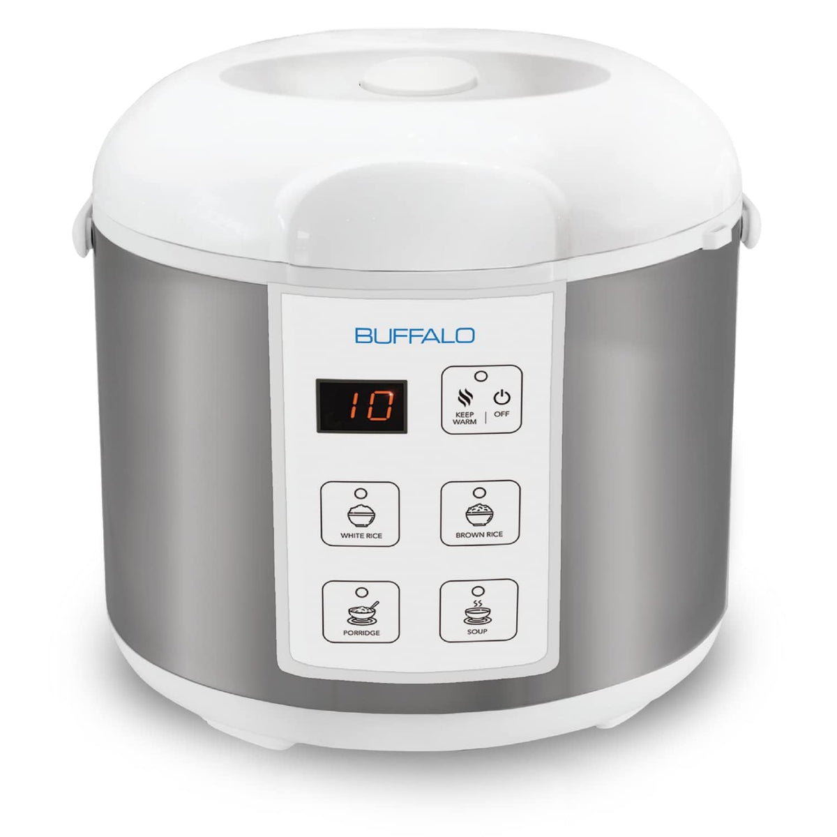 Buffalo Classic Rice Cooker outer pot for even heating and easy cleanup.