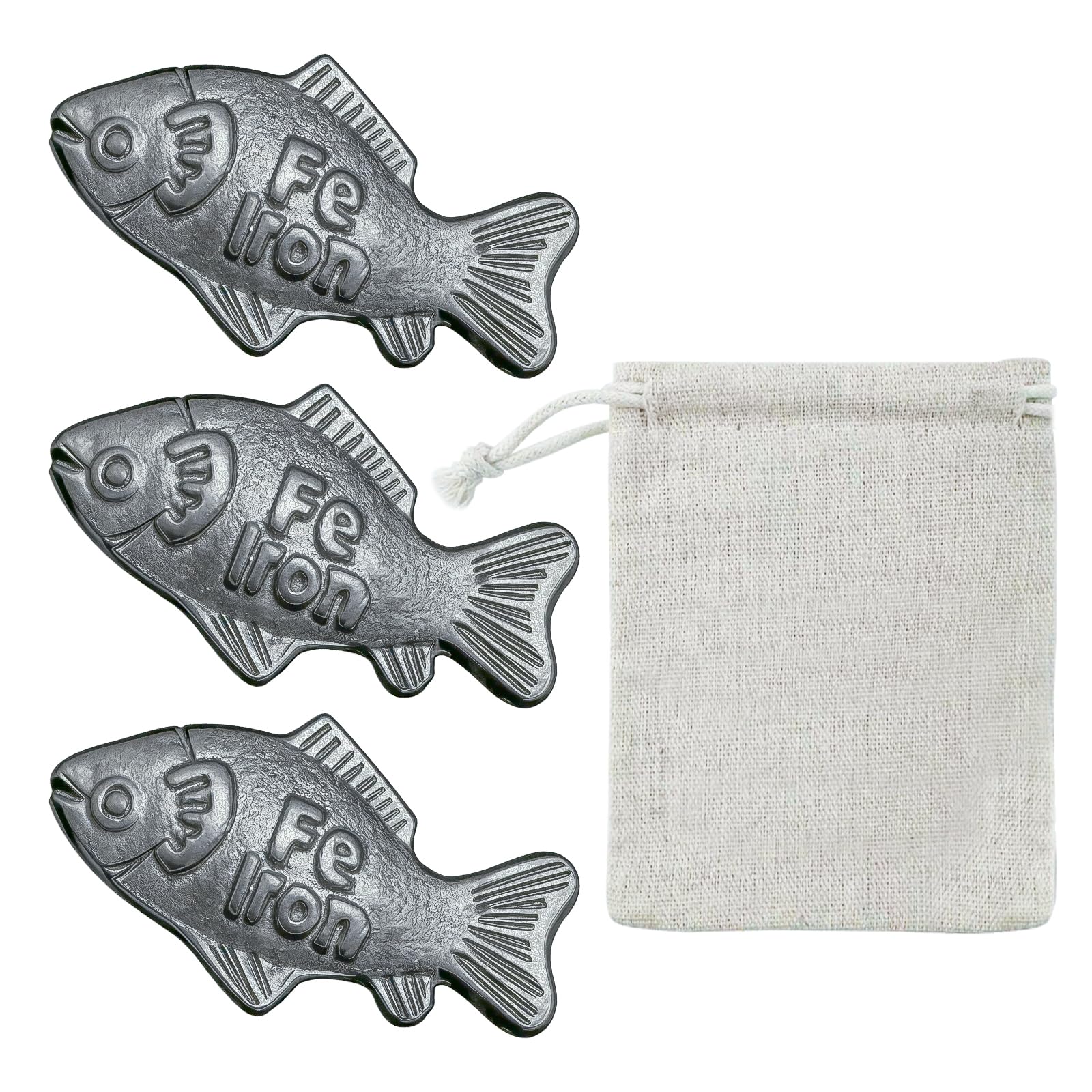 Buhobha Iron Fish in a pot simmering soup adds natural iron.