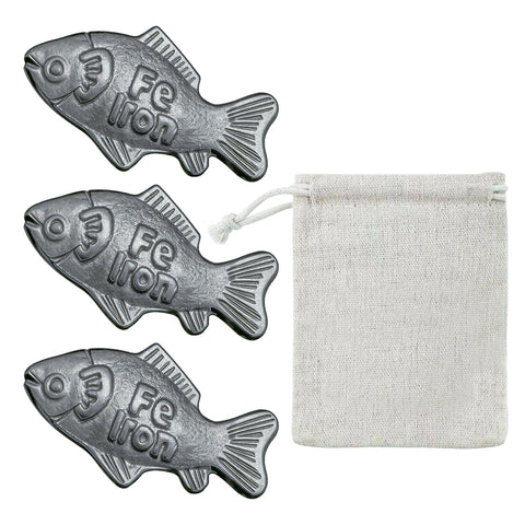 Buhobha Iron Fish in a pot simmering soup adds natural iron.