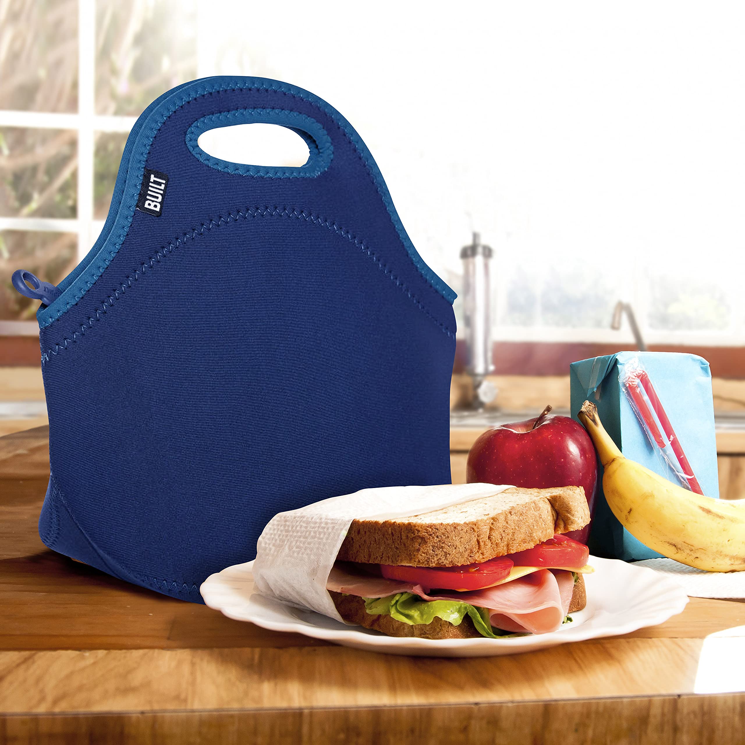 Built Gourmet Getaway lunch tote durable neoprene for daily use