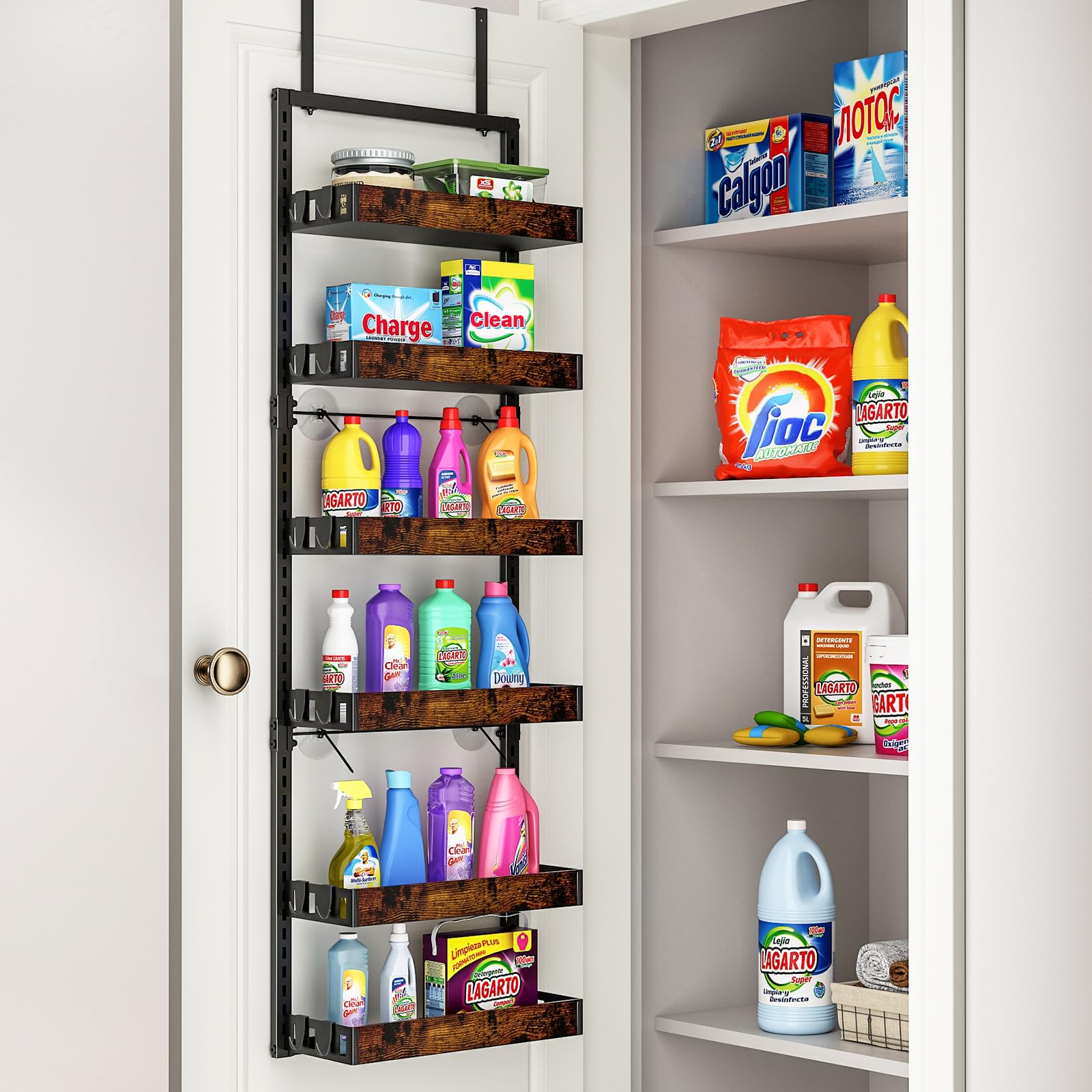 Bukfen durable kitchen organizer for pantry decluttering and easy access