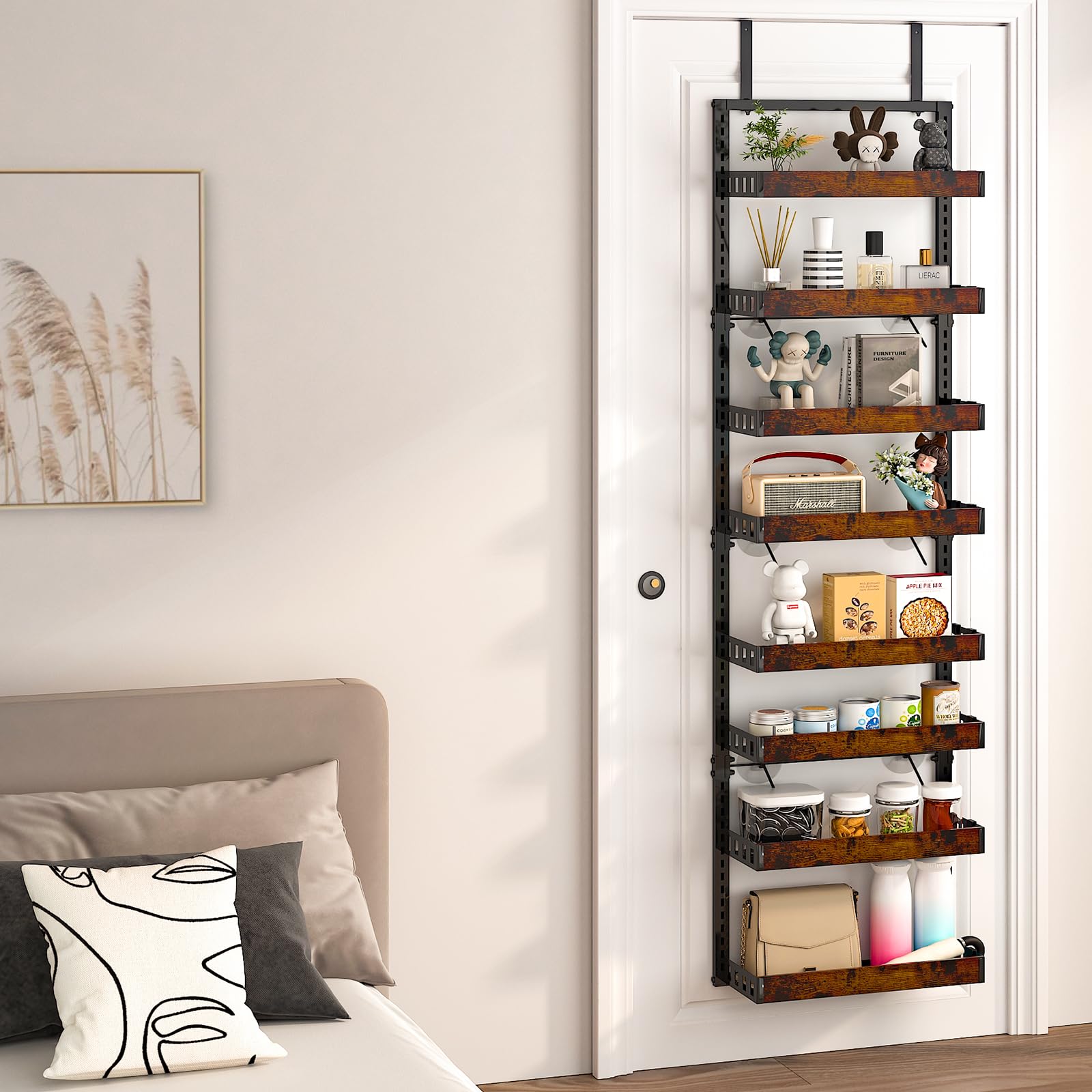 Bukfen rust-resistant design ensures durable pantry organization in moisture-prone spaces.