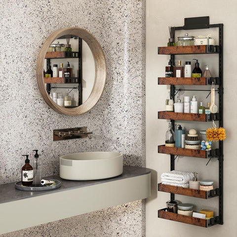 Bukfen space-saving door rack system fits compact kitchens