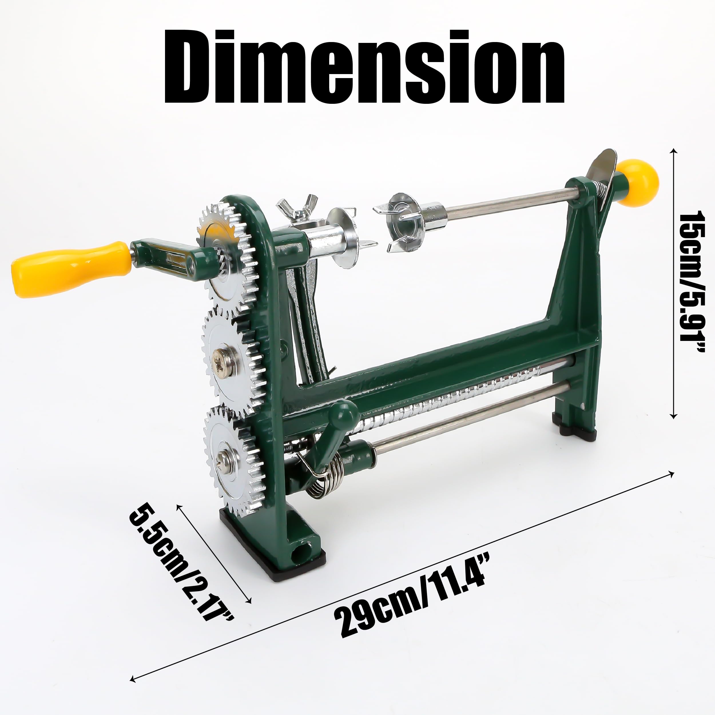 BuleVina clamp-on design secures the tool for stable, hands-free peeling.