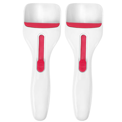 BuleVina cupcake scoop batter dispenser in action for even cupcake batter distribution.