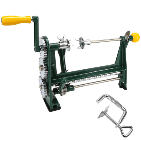 BuleVina hand-crank orange twist peeler machine demonstrates compact, mess-free citrus prep.