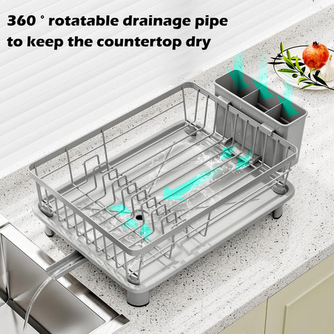 Bulijuju built-in drainage outlet channels water directly to the sink.