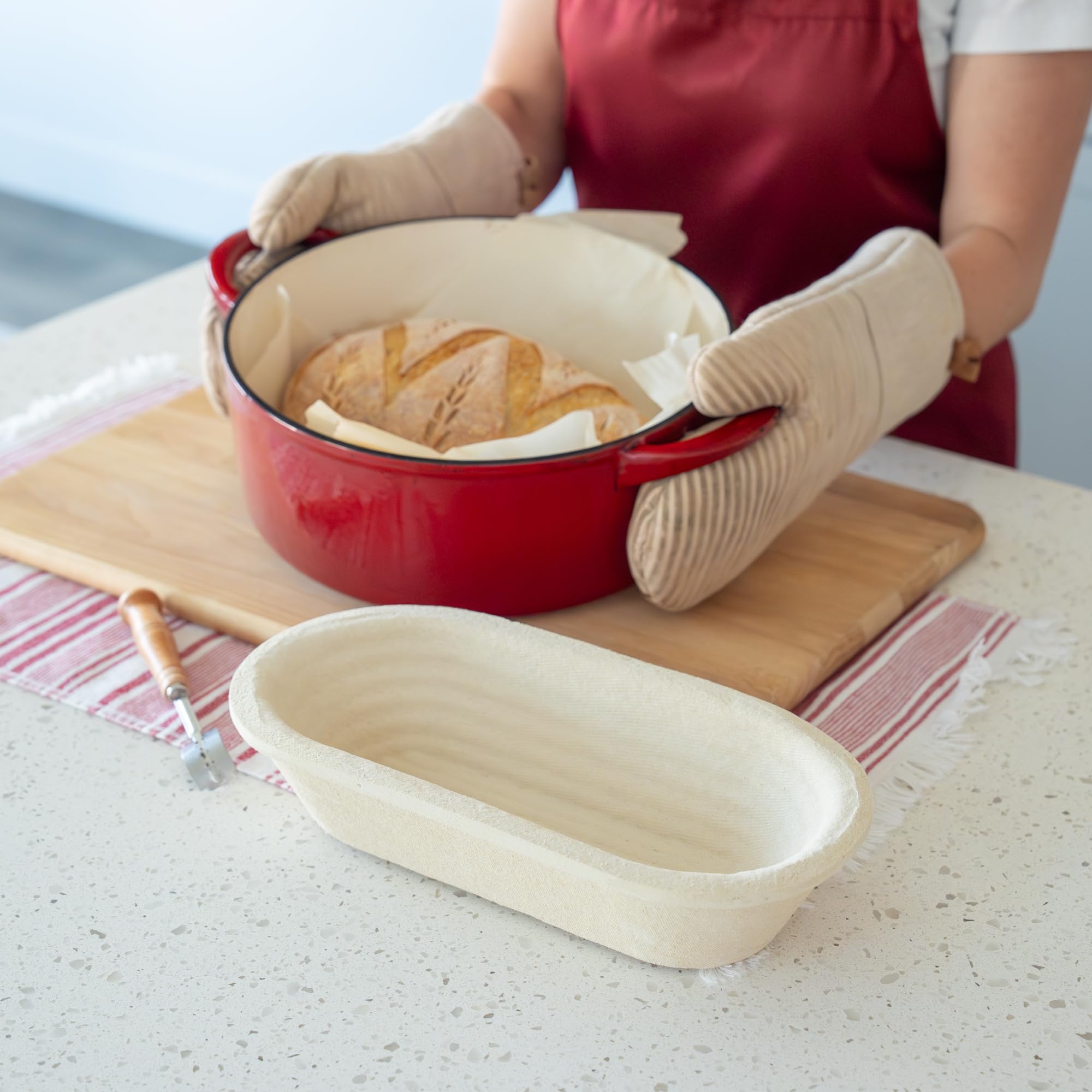 Bulka 750g dough-friendly banneton ideal for home bakers exploring new recipes