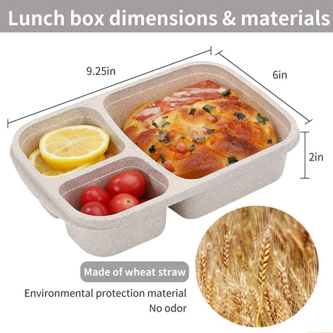 buluker stackable meal prep containers save space for office lunches