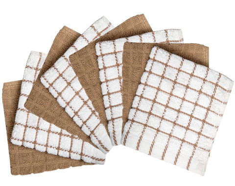 Bumble Towels dish cloths soft 100% cotton texture for everyday cleaning and reuse.