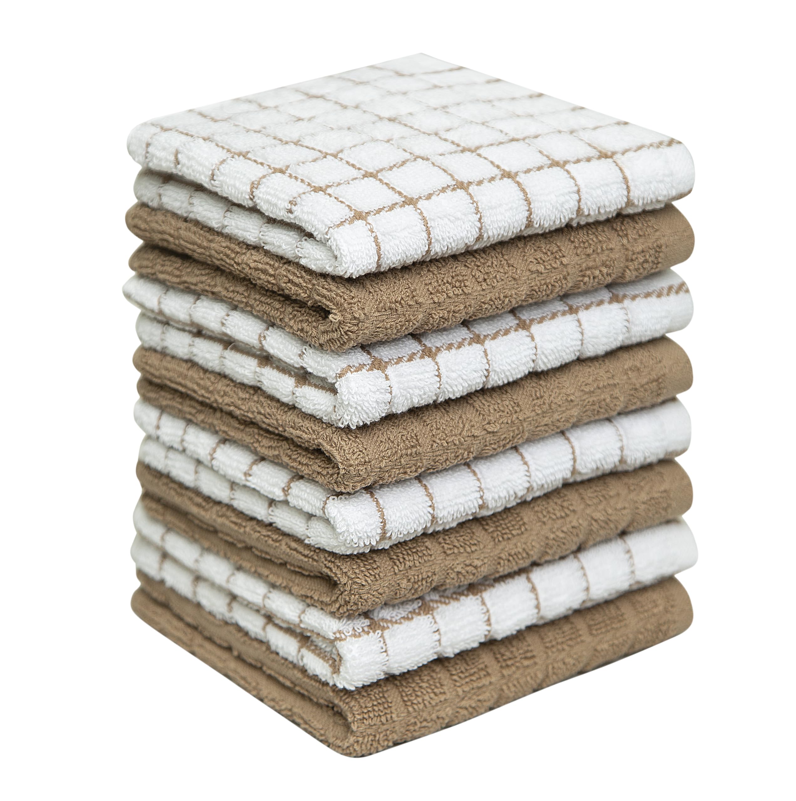 Bumble Towels dish towels 8-pack for quick, highly absorbent cleanup in busy kitchens.