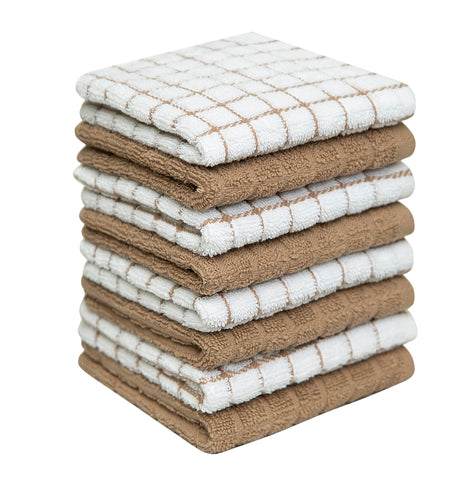 Bumble Towels dish towels 8-pack for quick, highly absorbent cleanup in busy kitchens.