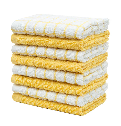 Bumble Dish Towels machine washable for easy, repeated use.
