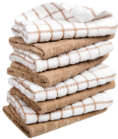 Bumble Towels 12x12 inch towels dry hands and dishes efficiently.