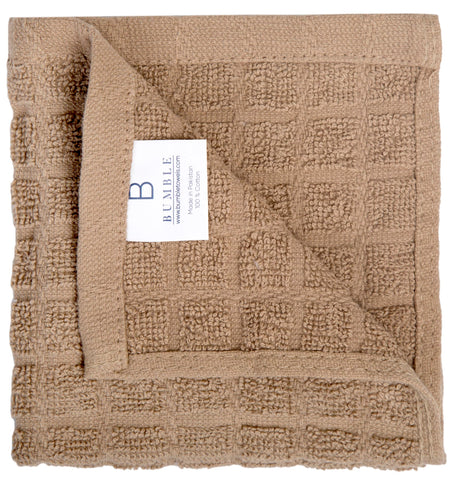 Bumble Towels dish towels with tote bag included for gifting or travel.