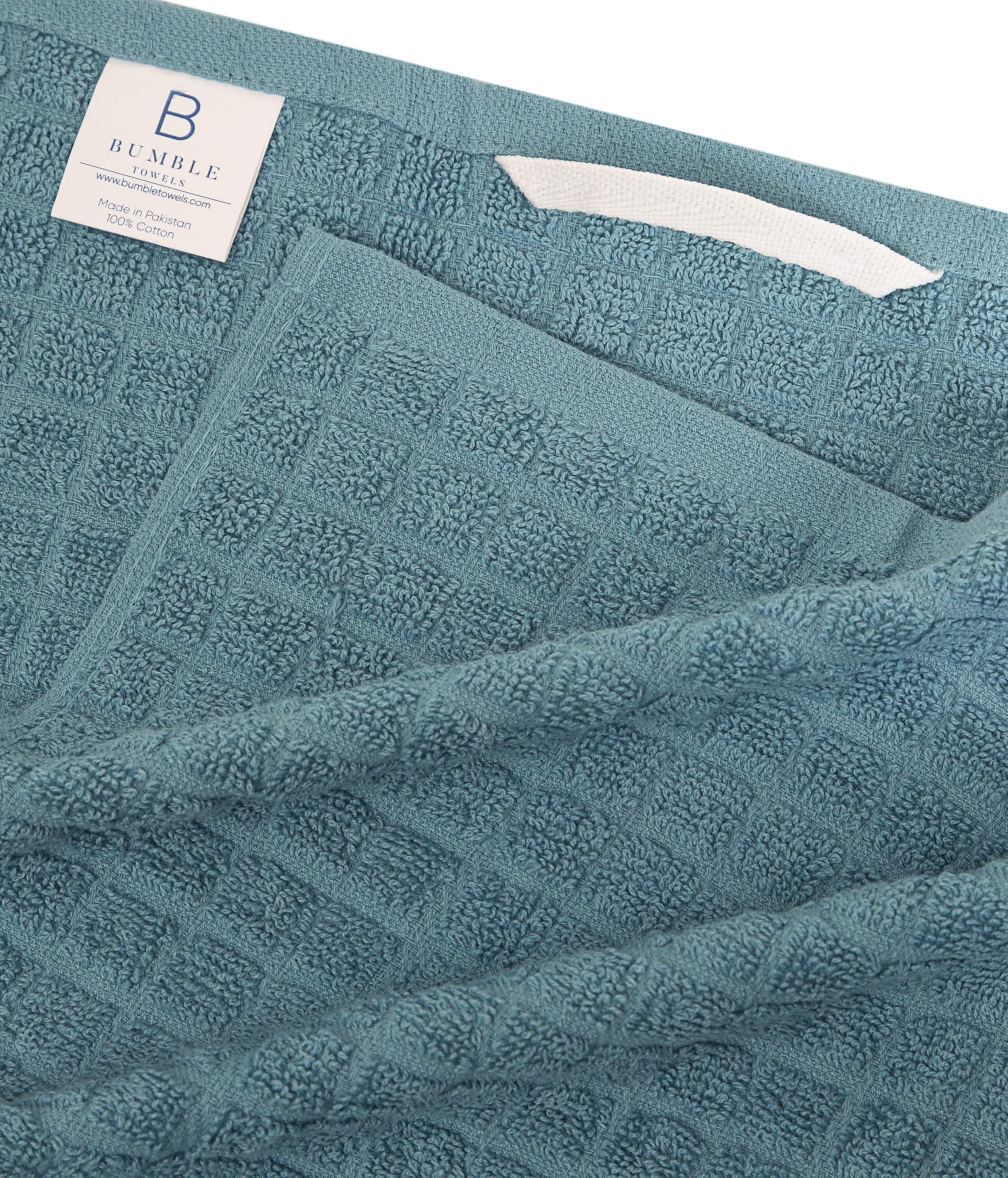 Bumble Kitchen Towels 380 GSM offer strong absorbency for spills.