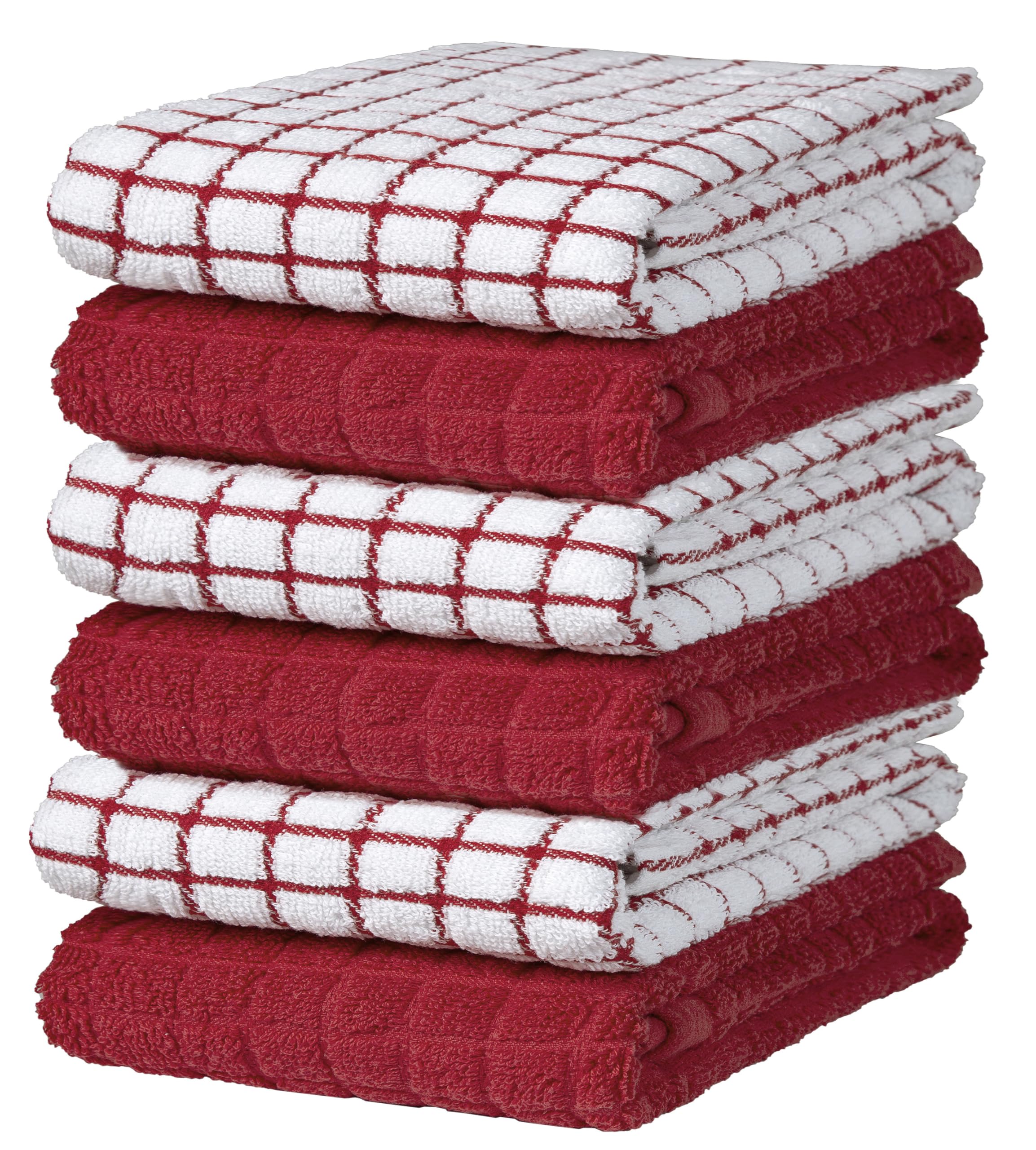 Bumble Kitchen Towels with hanging loop for easy storage and quick drying.