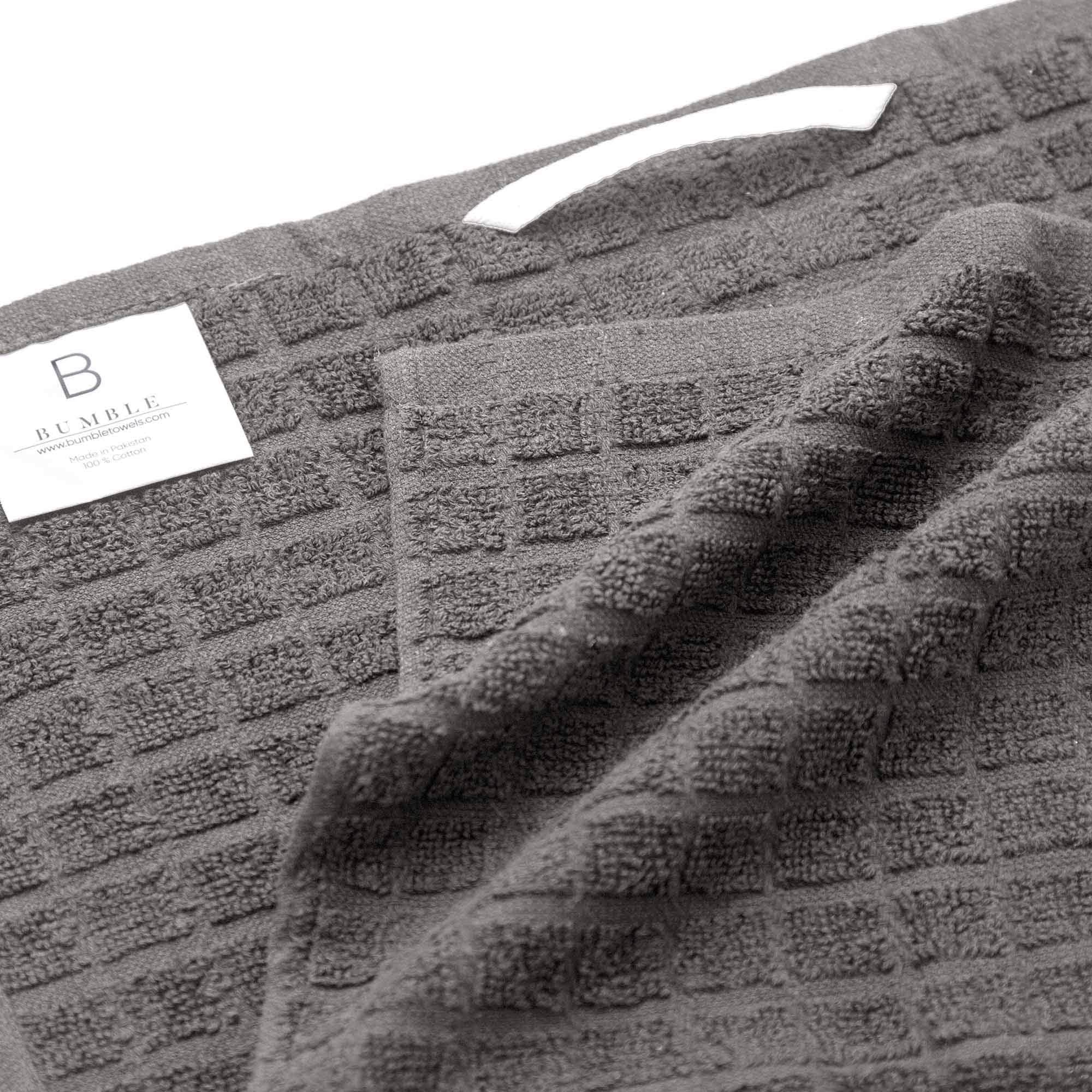 Bumble Kitchen Towels hanging loop for easy storage and grab-and-go use