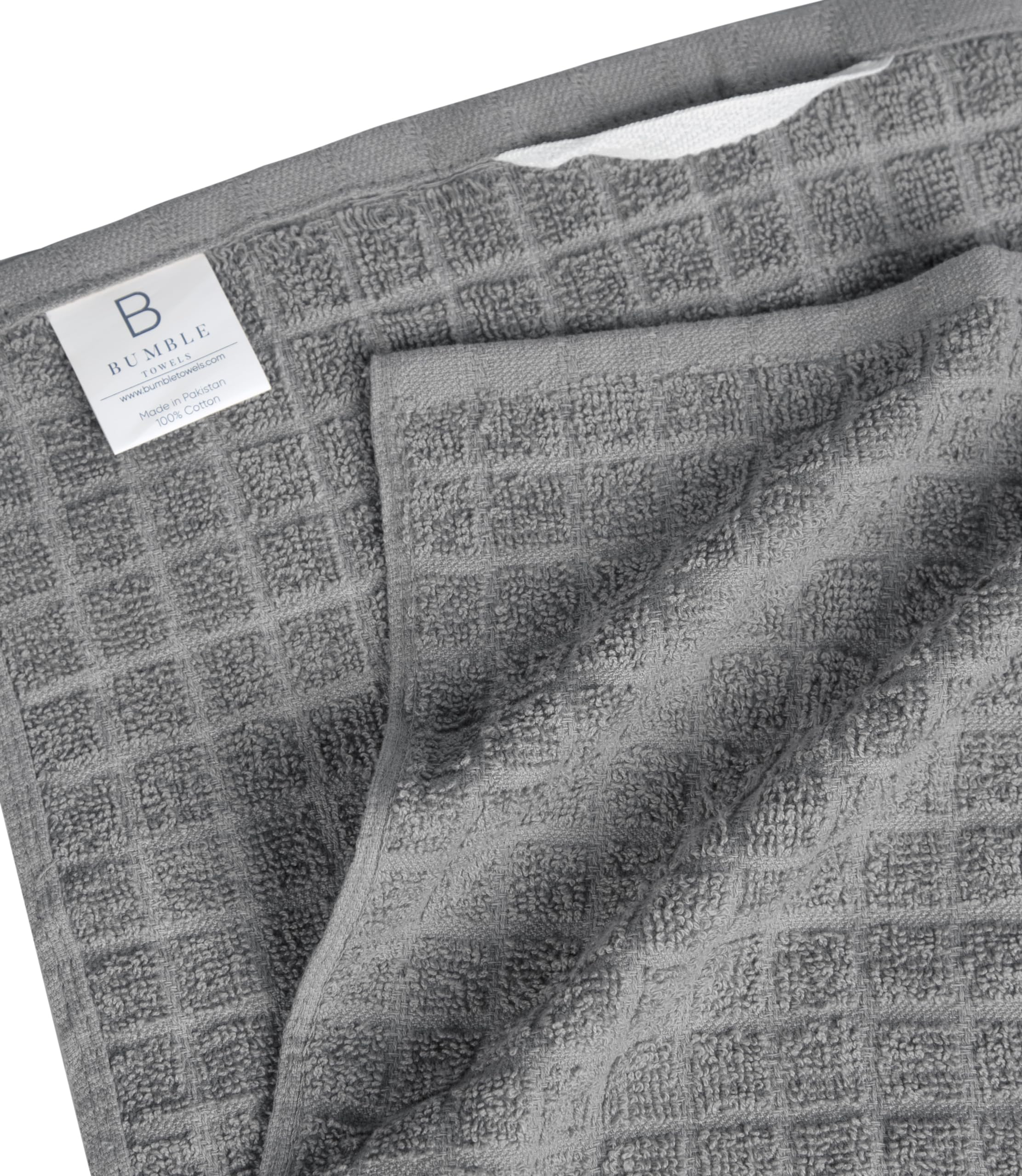 Bumble Towels six-pack with bonus tote bag shown as gift-ready.