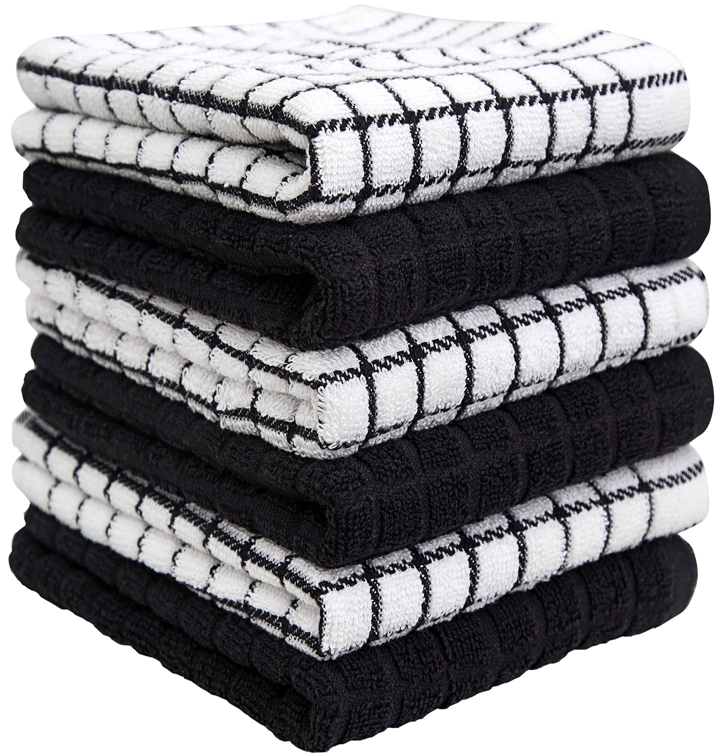 Bumble Towels drying dishes and wiping spills efficiently