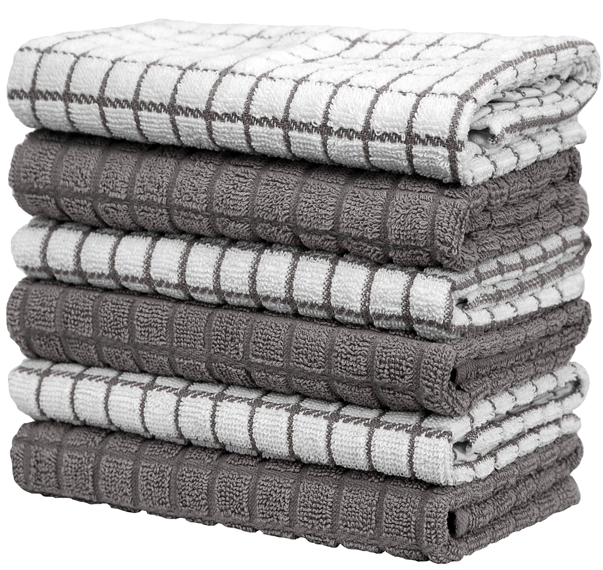 Stacked Bumble Towels ready for reuse and reducing paper waste