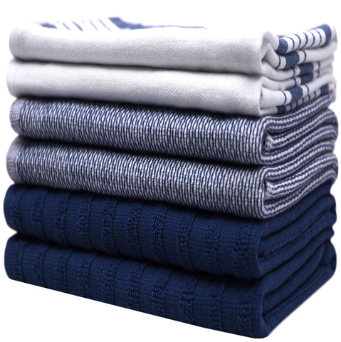 Bumble Towels kitchen drying area demonstrates organized counter cleanup