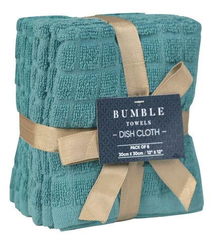 Soft 100% ring-spun cotton texture for gentle hand drying.